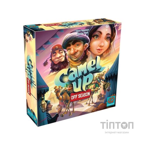 Настільна гра Plan B Games Верблюди, вперед. У міжсезонні (PZE20090EN)