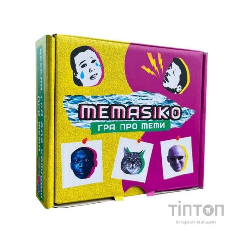 Настільна гра PLAYROOM Memasiko (гра про меми) , українська (ВР_ММСК)