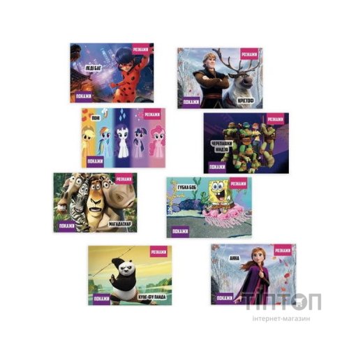 Настільна гра PLAYROOM Покажи або розкажи. Мультфільми, українська (ВР_ПРМУ)