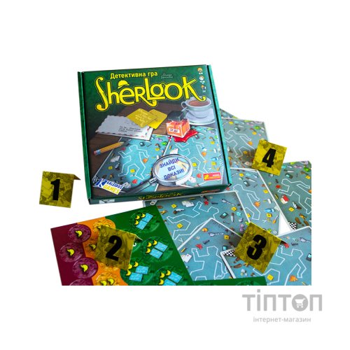 Настільна гра Ранок Детективна гра.Sherlook (4823076153885)