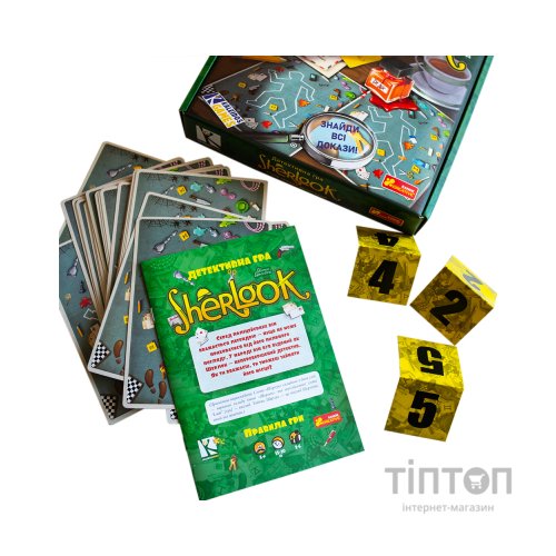 Настільна гра Ранок Детективна гра.Sherlook (4823076153885)