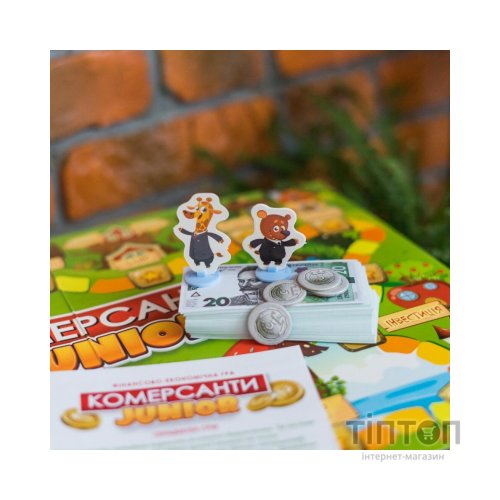 Настільна гра Ранок Фінансово-економічна гра.Комерсанти JUNIOR (4823076149574)