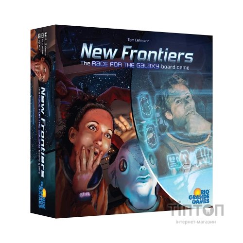 Настільна гра Rio Grande Games Race for the Galaxy: New Frontiers (Боротьба за галактику: Нові рубежі) (6501158)