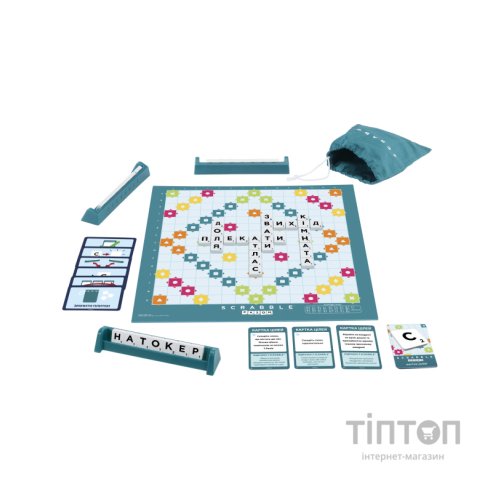 Настільна гра Scrabble Скрабл Оригінал українською (HXW21)