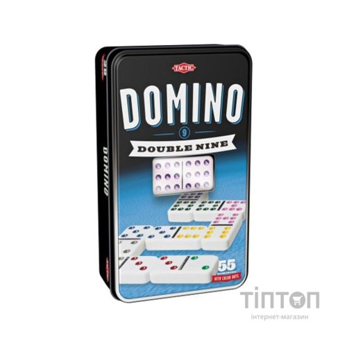 Настільна гра Tactic Доміно дубль 9 (53914)
