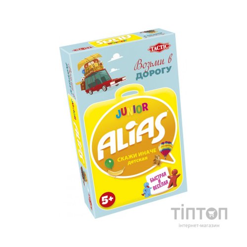 Настільна гра Tactic Еліас Юніор дорожня версія (рос.) (58791)