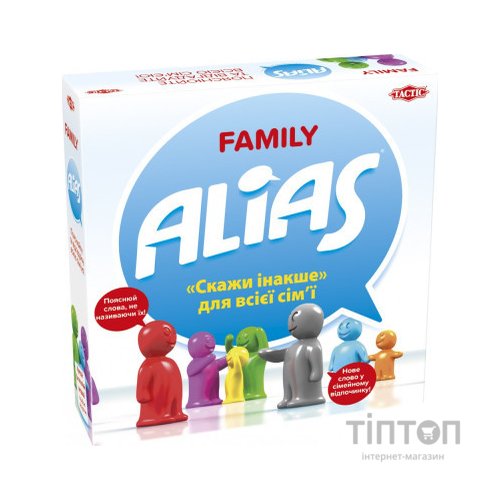 Настільна гра Tactic Семейный Элиас укринский язык (54336)