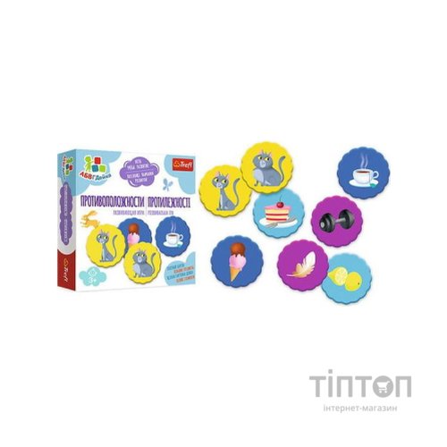 Настільна гра Trefl АБВГДейка. Протилежності (02158)