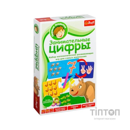 Настільна гра Trefl АБВГДейка. Цікаві цифри (02162)