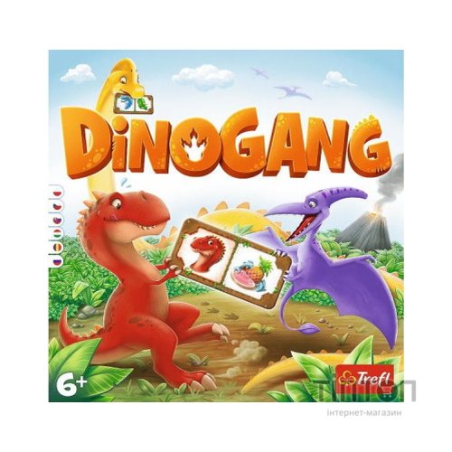 Настільна гра Trefl ДіноБанда (Dinogang) (02080)