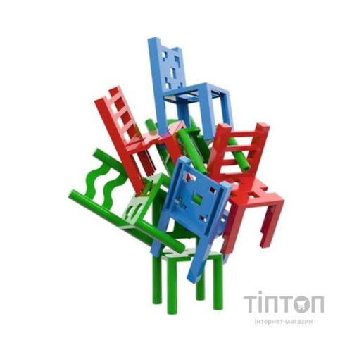 Настільна гра Trefl Стільчики для 3-ох гравців (Міstakos) українська (02326)