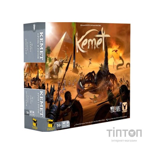 Настільна гра White Games Geekach Games Кемет: Кров і пісок (GKCH019TK)