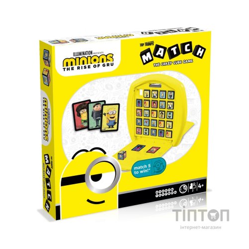 Настільна гра Winning Moves Minions Top Trumps Match (WM00246-ML2-6)