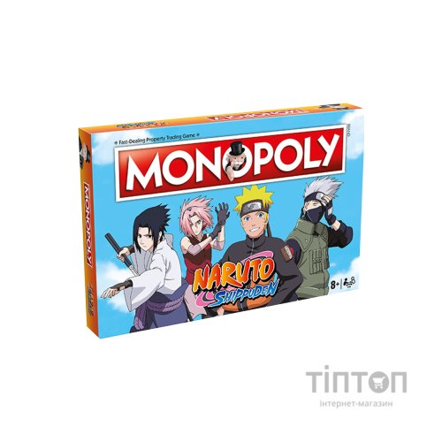 Настільна гра Winning Moves Naruto Monopoly (WM00167-EN1-6)