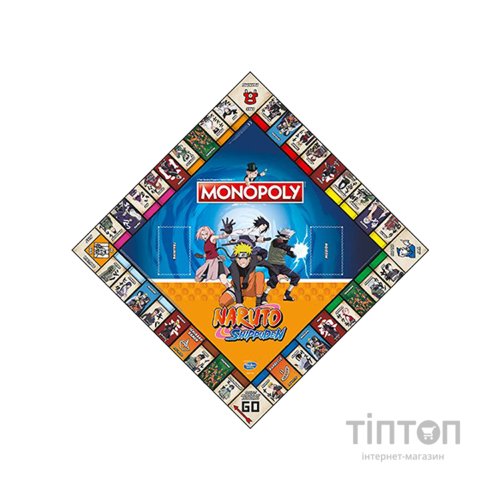 Настільна гра Winning Moves Naruto Monopoly (WM00167-EN1-6)