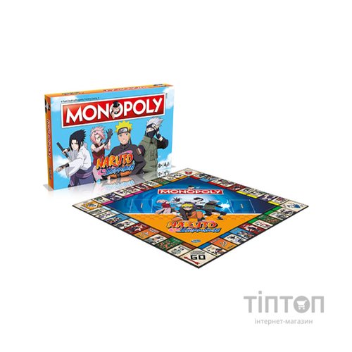 Настільна гра Winning Moves Naruto Monopoly (WM00167-EN1-6)