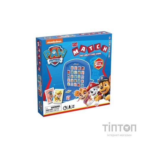 Настільна гра Winning Moves Paw Patrol Top Trumps Match (WM01346-ML1-6)