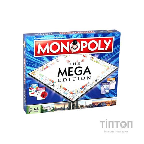 Настільна гра Winning Moves The Mega Edition Monopoly (2459)