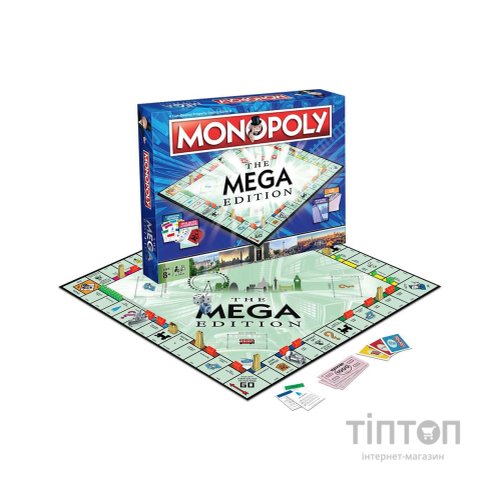 Настільна гра Winning Moves The Mega Edition Monopoly (2459)