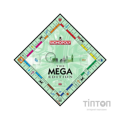Настільна гра Winning Moves The Mega Edition Monopoly (2459)
