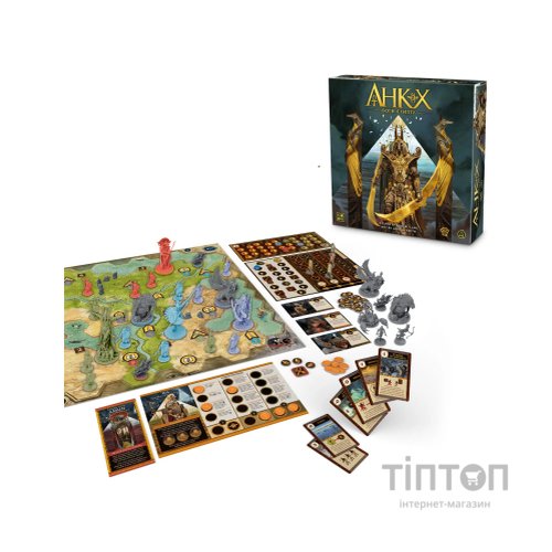 Настільна гра WoodCat Анкх. Боги Египта (Ankh: Gods of Egypt, Українська) (W0007)