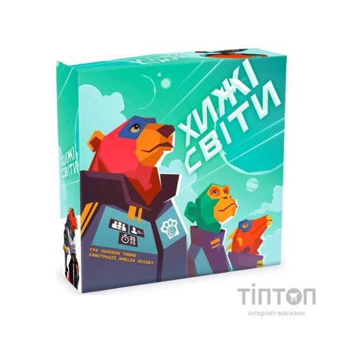 Настільна гра WoodCat Хижі Світи (Wild Space) (укр.) (ВР_ХС)