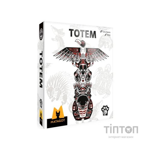 Настільна гра WoodCat Тотем (Totemic) (укр.) (W0029)
