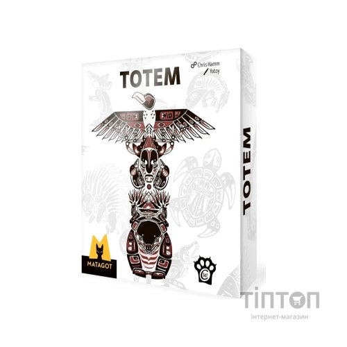 Настільна гра WoodCat Тотем (Totemic) (укр.) (W0029)