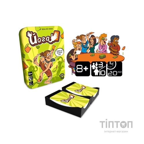 Настільна гра WoodCat Йога (Yogi), Українська (W0010)