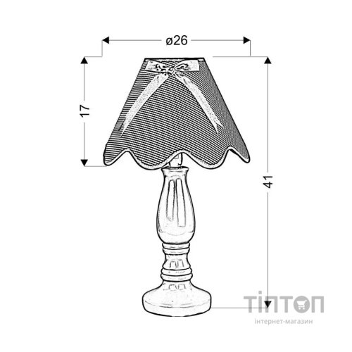 Настільна лампа Candellux 41-04680 LOLA (41-04680)