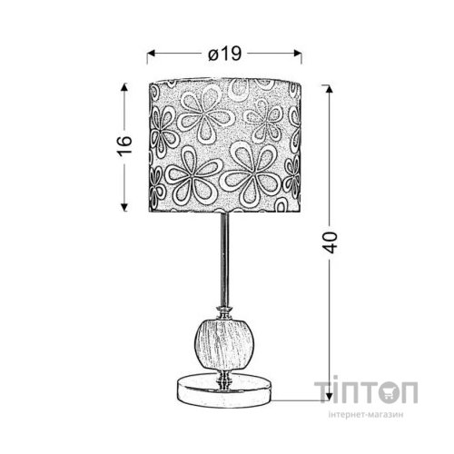 Настільна лампа Candellux 41-34724 CORT (41-34724)