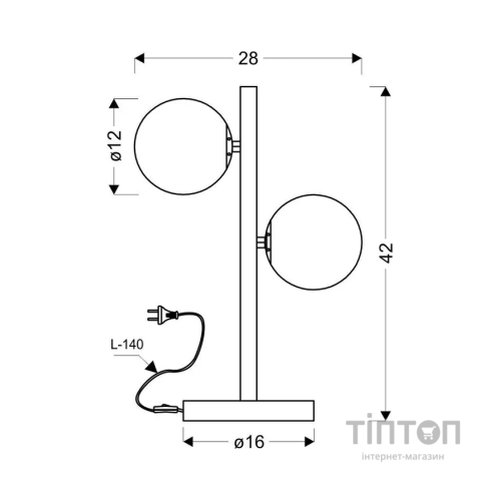 Настільна лампа Candellux 42-73433 KAMA (42-73433)