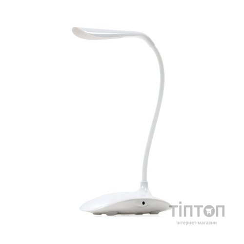 Настільна лампа ColorWay LED Portable & Flexible with built-in accumulator 500mAh (CW-DL06FPB-W)