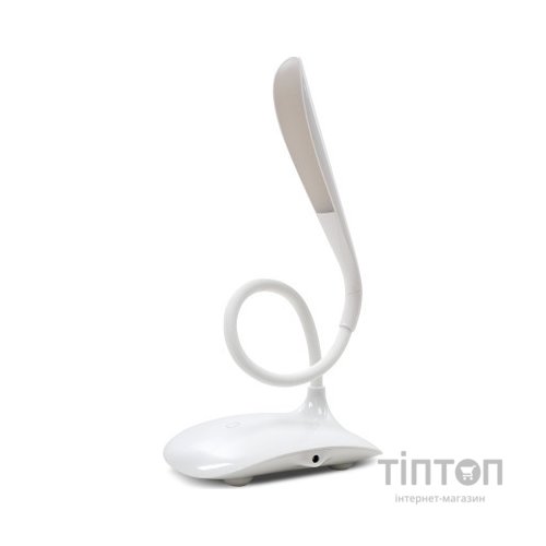 Настільна лампа ColorWay LED Portable & Flexible with built-in accumulator 500mAh (CW-DL06FPB-W)