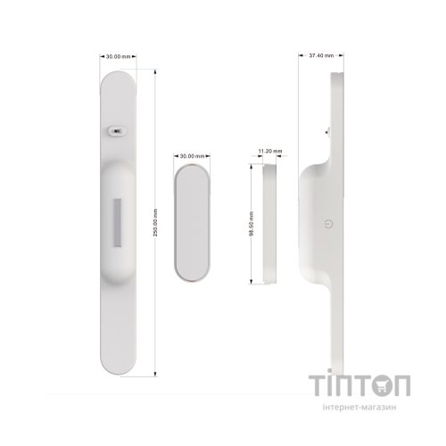 Настільна лампа ColorWay Magnetic Multi-Functional, 3W, battery 1800 mAh (CW-DL11MMB-W)