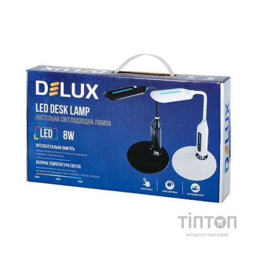Настільна лампа Delux LED TF-510 8 Вт (90021194)