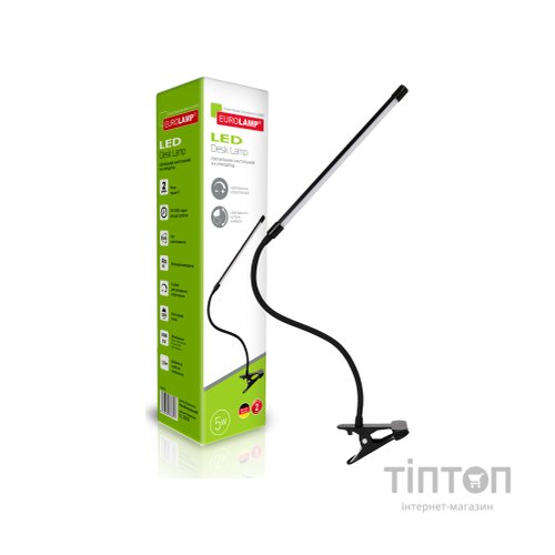 Настільна лампа Eurolamp LED-TLP-5W(black)