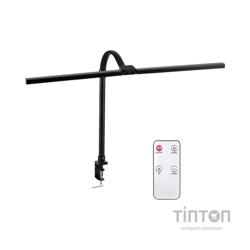 Настільна лампа Mealux Black з пультом (DL-1025 + remote Black)