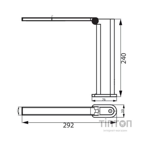 Настільна лампа Philips LED Amber 5W, 4000K, 1800mAh (Lithium battery), білий (929003194507)