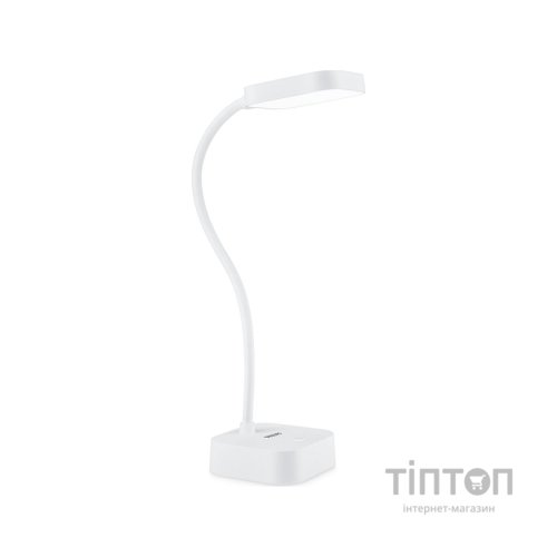 Настільна лампа Philips LED Reading Desk lamp Rock біла (929003241407)