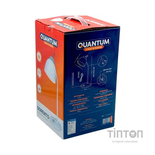 Настільна лампа Quantum SORENTO LED з USB (QM-TL1020)