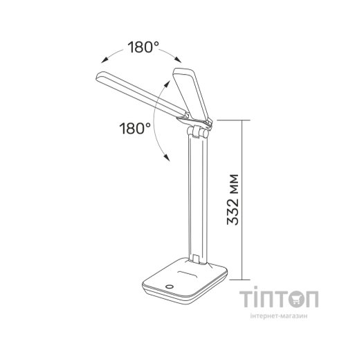 Настільна лампа TITANUM LED 7W 2700-6000K (TLTF-010W)