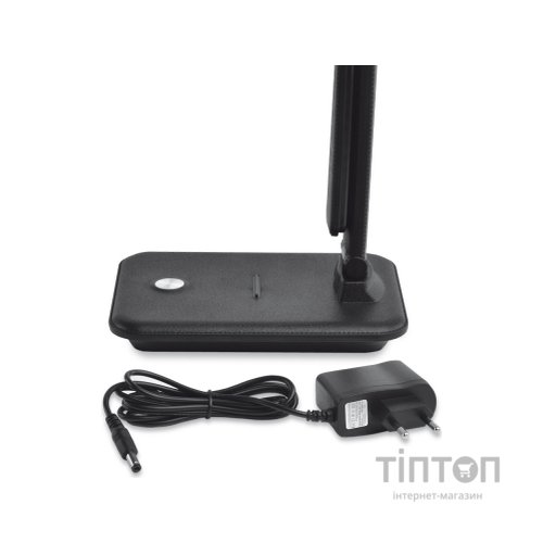 Настільна лампа TITANUM LED DC3 7W 3000-6500K USB чорна (TLTF-022B)