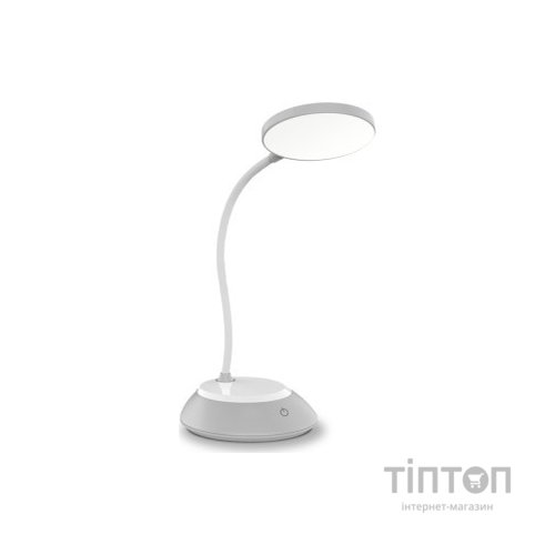 Настільна лампа TITANUM LED DC3 7W 3000-6500K USB сіра (TLTF-022G)