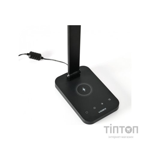 Настільна лампа Videx LED з бездротовою зарядкою  18W 1800-6500K (VL-TF17B)