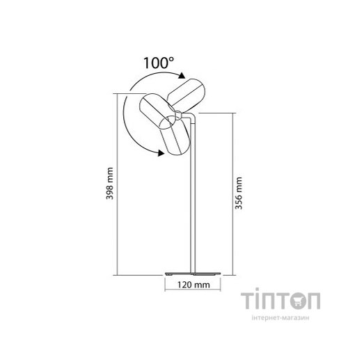 Настільна лампа Videx TF18W 3W 3000-5500K (VLE-TF18W)