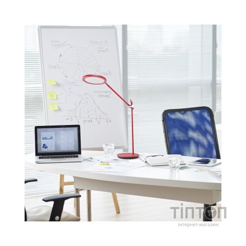 Настільна лампа Videx VL-TF15R 20W 4100K 220V red (26431)