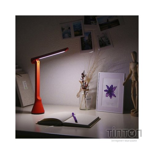 Настільна лампа Yeelight USB Folding Charging Table Lamp 1800mAh 3700K Red (YLTD11YL)