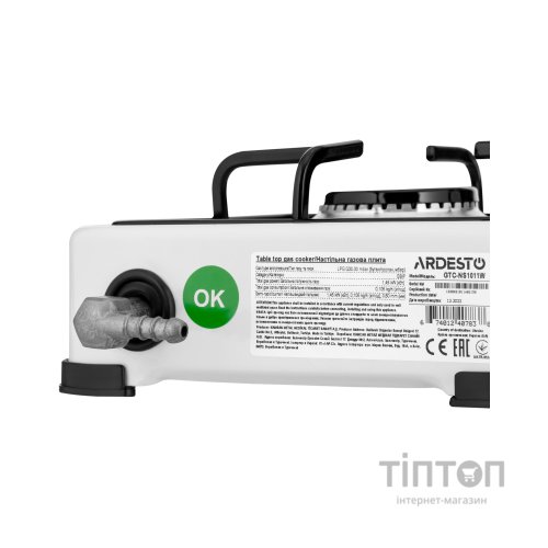 Настільна плита Ardesto GTC-NS1011W
