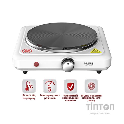 Настільна плита PRIME Technics PEC 1518